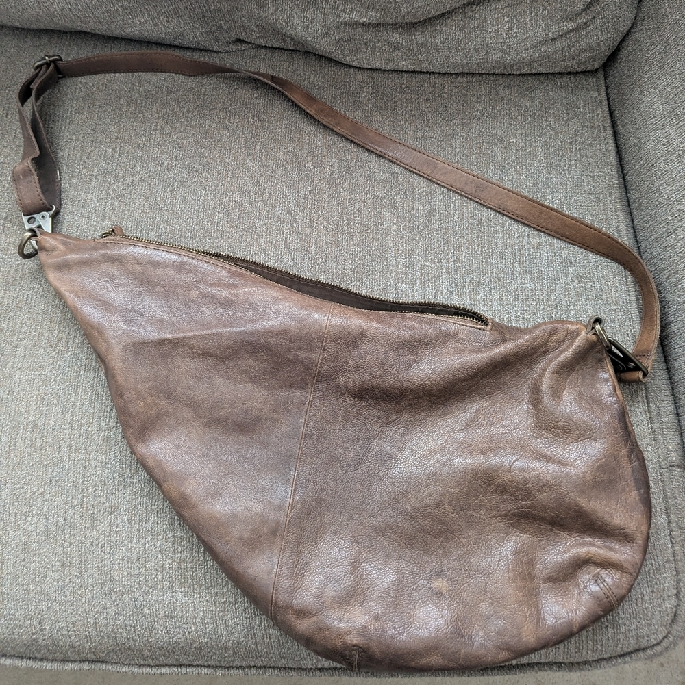 Free People Crossbody Leather Bag